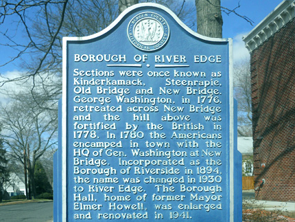 River Edge New Jersey in the Revolutionary War