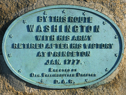 Revolutionary War Sites in Bridgewater, New Jersey