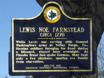 Lewis Noe Homestead - Chatham Township