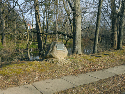 Site of Crane's Ford