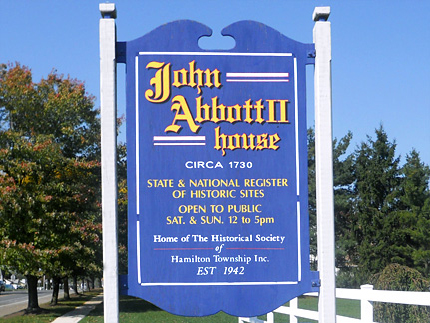 John Abbot II House - Hamilton NJ
