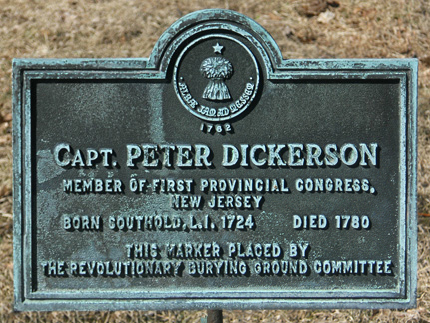 Peter Dickerson Grave