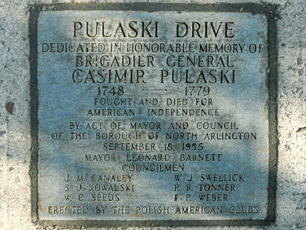 Pulaski Drive Marker