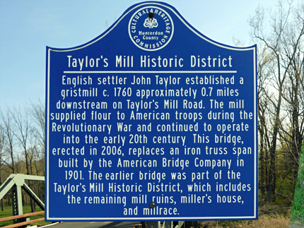 Taylor's Mill Historic District