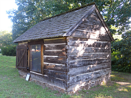 Mortonson-Van Leer Cabin, commonly known as the Shorn Log Cabin