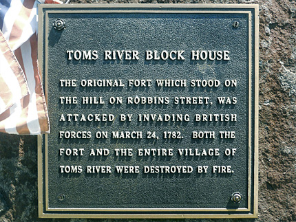 Toms River Blockhouse - Joshua Huddy