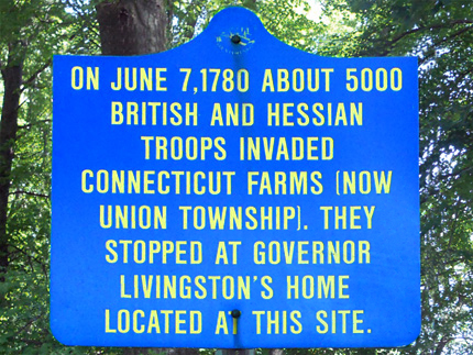 Union NJ in the Revolutionary War