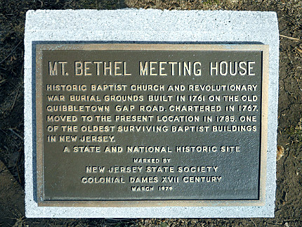 Warren, New Jersey Revolutionary War Sites