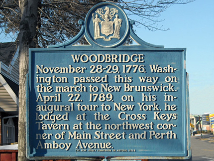 Revolutionary War Sites in Woodbridge NJ